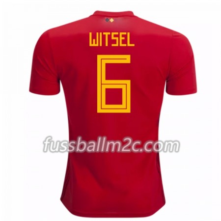 Fußballtrikots Belgien Witsel 6 Heim Trikotsatz WM 2018